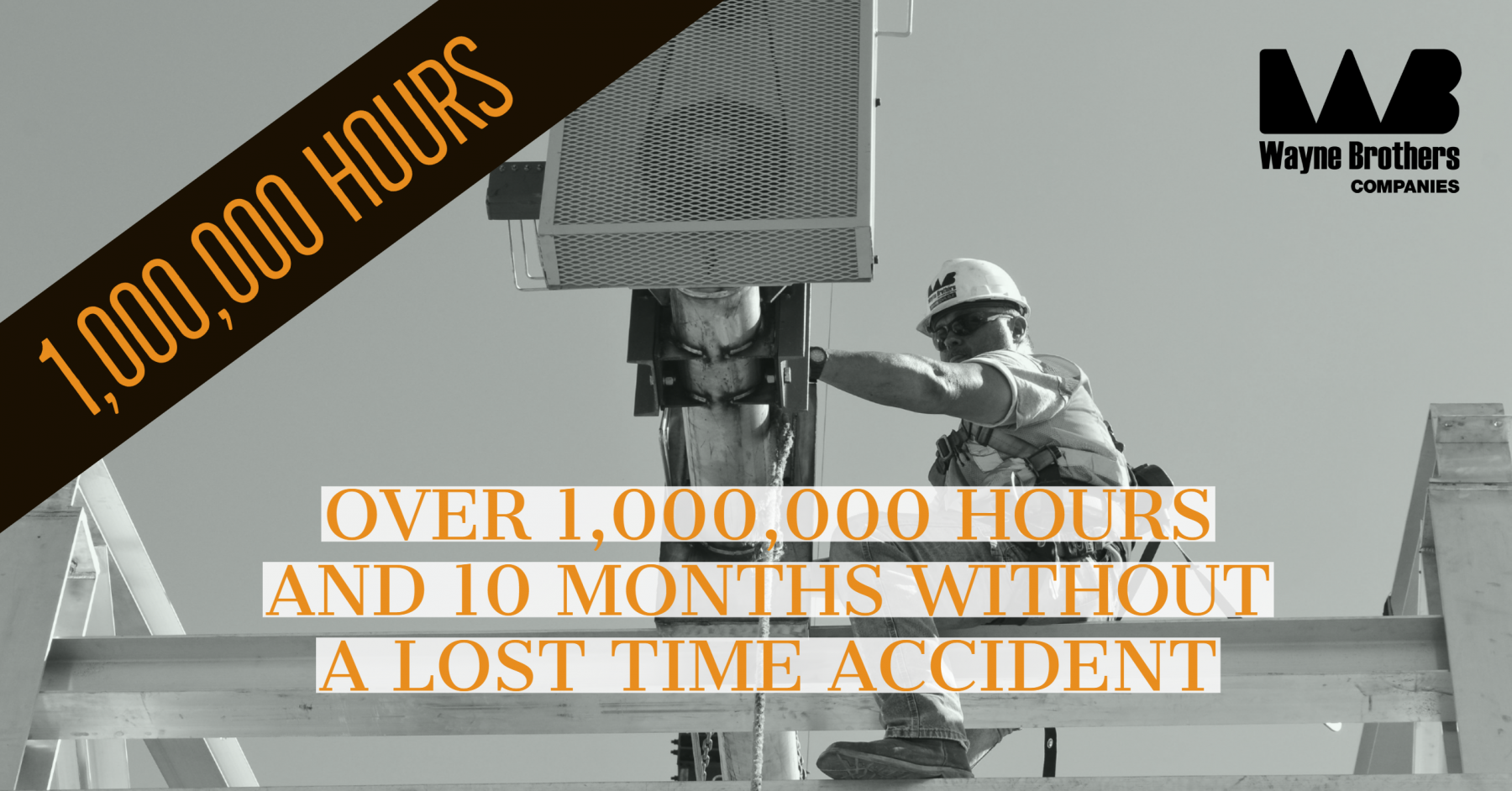 1-Million Hours Without a Lost Time Accident!