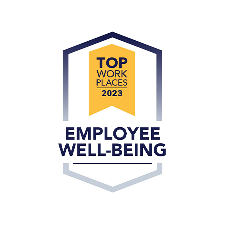 Badge: Top Workplaces 2023 Employee Well-Being